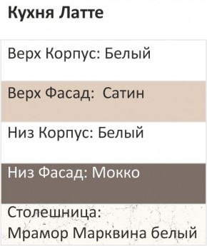 Кухонный гарнитур Латте 1200 (Стол. 38мм) в Качканаре - kachkanar.mebel24.online | фото 3