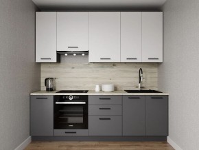 Кухонный гарнитур Меренга 2400 h950 (Стол. 26мм) в Качканаре - kachkanar.mebel24.online | фото