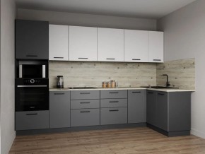 Кухонный гарнитур Меренга 3200*1400 (Стол. 38 мм) в Качканаре - kachkanar.mebel24.online | фото 1