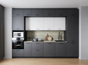 Кухонный гарнитур Меренга 3400 (Стол. 38мм) в Качканаре - kachkanar.mebel24.online | фото 1