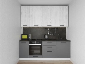 Кухонный гарнитур Санторини 2200 h 950 (Стол. 38мм) в Качканаре - kachkanar.mebel24.online | фото 1