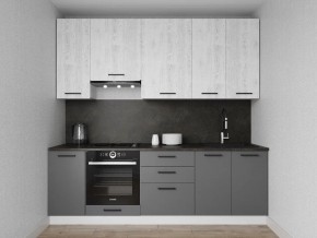 Кухонный гарнитур Санторини 2400 h950 (Стол. 26мм) в Качканаре - kachkanar.mebel24.online | фото 1