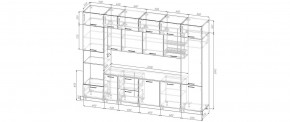 Кухонный гарнитур Санторини 3400 (Стол. 38мм) в Качканаре - kachkanar.mebel24.online | фото 2