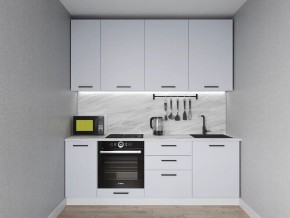 Кухонный гарнитур Смоки 2200 h950 (Стол. 26мм) в Качканаре - kachkanar.mebel24.online | фото