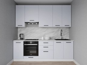 Кухонный гарнитур Смоки 3000 h950 (Стол. 38 мм) в Качканаре - kachkanar.mebel24.online | фото 1