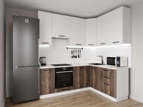 Кухонный гарнитур Старое Дерево 2200*1600 h950 (Стол. 26мм) в Качканаре - kachkanar.mebel24.online | фото 1