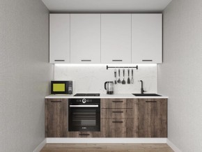 Кухонный гарнитур Старое Дерево 2200 h950 (Стол. 26мм) в Качканаре - kachkanar.mebel24.online | фото 1
