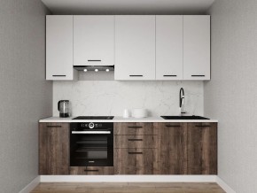 Кухонный гарнитур Старое Дерево 2400 h950 (Стол. 38мм) в Качканаре - kachkanar.mebel24.online | фото 1