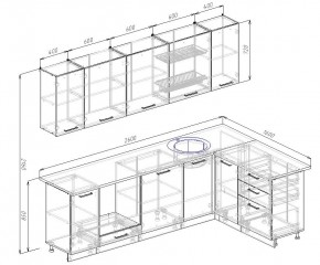 Кухонный гарнитур угловой Демо 2600х1600 (Стол. 38мм) в Качканаре - kachkanar.mebel24.online | фото 2