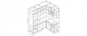 Кухонный гарнитур угловой Пайн 2200*1700 (Стол. 38мм) в Качканаре - kachkanar.mebel24.online | фото 2