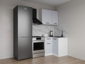 Кухонный гарнитур угловой Смоки 1000*1000 (Стол. 38 мм) в Качканаре - kachkanar.mebel24.online | фото