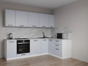 Кухонный гарнитур угловой Смоки 2600*1600 (Стол. 26мм) в Качканаре - kachkanar.mebel24.online | фото