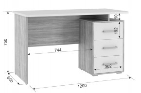 ЛАЙТ К3 Компьютерный стол в Качканаре - kachkanar.mebel24.online | фото 4