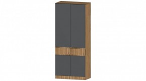 ЛЕНОРА Шкаф 2х створчатый (графит) в Качканаре - kachkanar.mebel24.online | фото