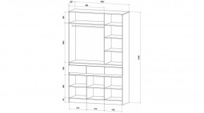 ЛЕНОРА Спальный гарнитур (модульный) кашемир в Качканаре - kachkanar.mebel24.online | фото 9