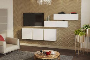 ЛИНДА Гостиная (Белый/Белый) в Качканаре - kachkanar.mebel24.online | фото 2