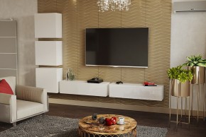 ЛИНДА Гостиная (Белый/Белый) в Качканаре - kachkanar.mebel24.online | фото 3