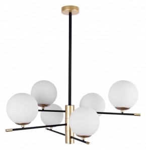 Люстра на штанге Arte Lamp Arkab A2225LM-6BK в Качканаре - kachkanar.mebel24.online | фото