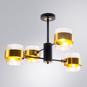Люстра на штанге Arte Lamp Carlo A8205SP-4BK в Качканаре - kachkanar.mebel24.online | фото 2