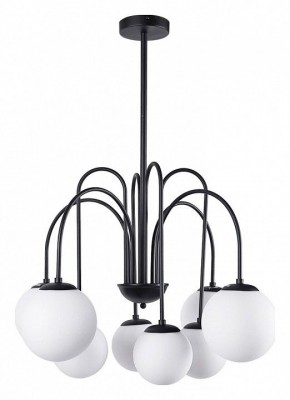 Люстра на штанге Arte Lamp Mebsuta A1675LM-8BK в Качканаре - kachkanar.mebel24.online | фото