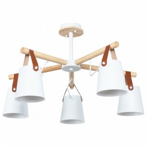 Люстра на штанге Arte Lamp Thomas A7032PL-5WH в Качканаре - kachkanar.mebel24.online | фото