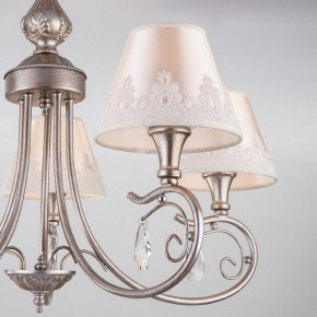 Люстра на штанге Eurosvet Incanto 60069/5 серебро в Качканаре - kachkanar.mebel24.online | фото 7