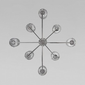Люстра на штанге Eurosvet Pluto 60156/8 хром в Качканаре - kachkanar.mebel24.online | фото 2