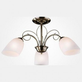 Люстра на штанге Eurosvet Stefanie 30107/3 античная бронза в Качканаре - kachkanar.mebel24.online | фото