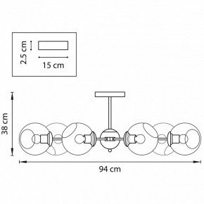 Люстра на штанге Lightstar Beta 785067 в Качканаре - kachkanar.mebel24.online | фото 8
