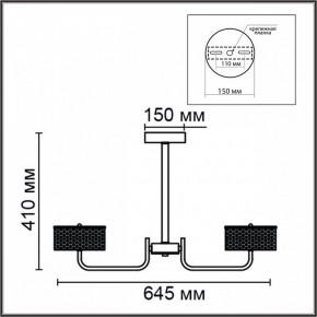 Люстра на штанге Lumion Venice 6579/40CL в Качканаре - kachkanar.mebel24.online | фото 6