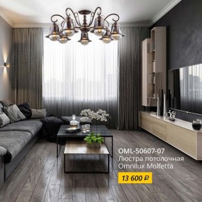 Люстра на штанге Omnilux Molfetta OML-50607-07 в Качканаре - kachkanar.mebel24.online | фото 2