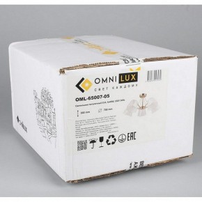 Люстра на штанге Omnilux Rapallo OML-65007-05 в Качканаре - kachkanar.mebel24.online | фото 5