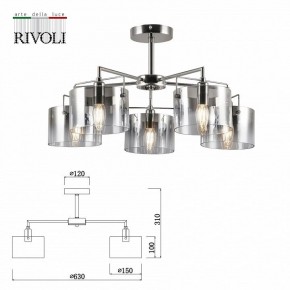 Люстра на штанге Rivoli Bolle Б0055611 в Качканаре - kachkanar.mebel24.online | фото 4