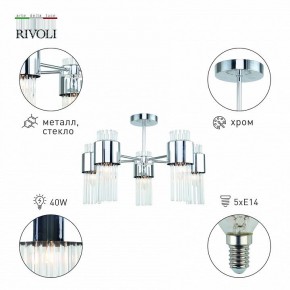 Люстра на штанге Rivoli Deborah Б0055524 в Качканаре - kachkanar.mebel24.online | фото 2