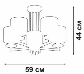 Люстра на штанге Vitaluce V3069 V3069-8/5PL в Качканаре - kachkanar.mebel24.online | фото 3