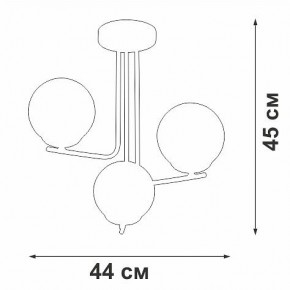 Люстра на штанге Vitaluce V49420 V49420-8/3PL в Качканаре - kachkanar.mebel24.online | фото 2