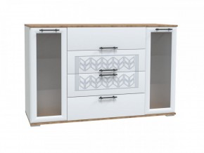Мармарис (гостиная) М11 Комод-витрина в Качканаре - kachkanar.mebel24.online | фото