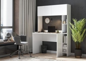 МАЙНД-02 Стол компьютерный (белое дерево) в Качканаре - kachkanar.mebel24.online | фото
