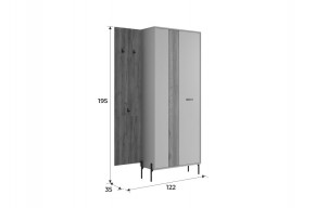 МЕБЕЛЬСОН К8 Прихожая в Качканаре - kachkanar.mebel24.online | фото 2