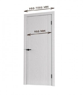 Межкомнатная дверь Bolivar Каньон браун (комплект) 900 в Качканаре - kachkanar.mebel24.online | фото