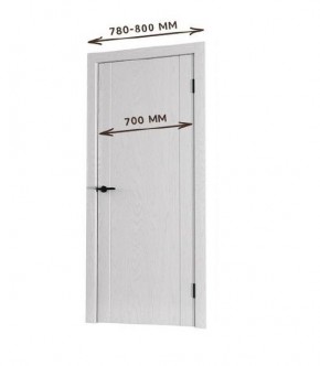 Межкомнатная дверь Bolivar Роялвуд белый (комплект) 700 в Качканаре - kachkanar.mebel24.online | фото