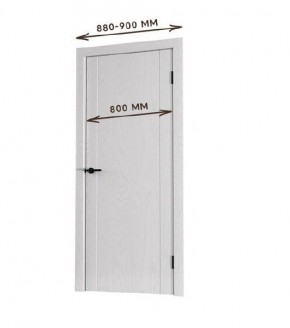 Межкомнатная дверь Bolivar Роялвуд белый (комплект) 800 в Качканаре - kachkanar.mebel24.online | фото