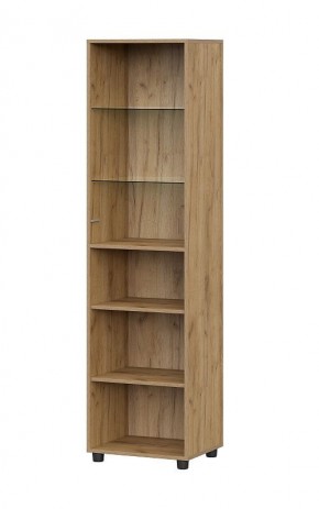 МИЛАН Гостиная (Дуб Золотой/Белый Матовый) модульная в Качканаре - kachkanar.mebel24.online | фото 23
