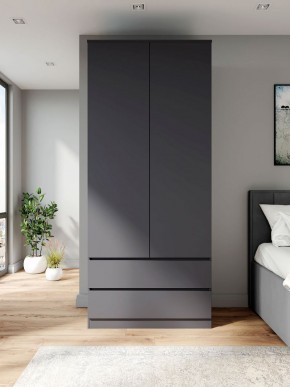 МОРИ МШ 900.2 Шкаф (графит) в Качканаре - kachkanar.mebel24.online | фото 3