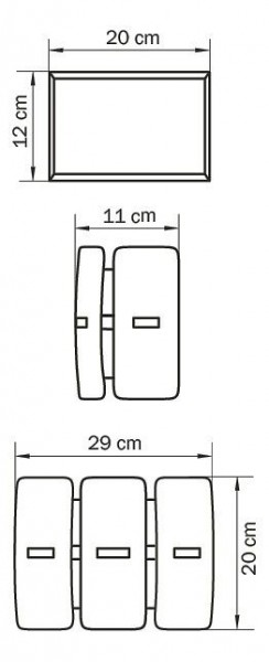 Накладной светильник Lightstar Lamella 801616 в Качканаре - kachkanar.mebel24.online | фото 3