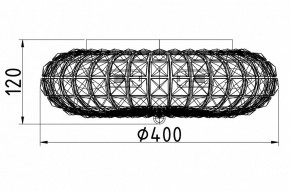 Накладной светильник Maytoni Broche DIA902-04-N в Качканаре - kachkanar.mebel24.online | фото 2