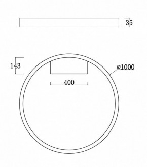 Накладной светильник Maytoni Rim MOD058CL-L65B4K в Качканаре - kachkanar.mebel24.online | фото 3