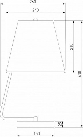 Настольная лампа декоративная Eurosvet Amaretto 01165/1 хром в Качканаре - kachkanar.mebel24.online | фото 2