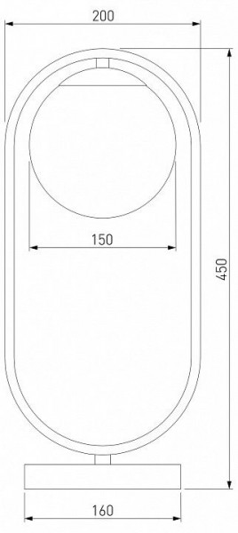 Настольная лампа декоративная Eurosvet Ringo 01138/1 золото в Качканаре - kachkanar.mebel24.online | фото 3