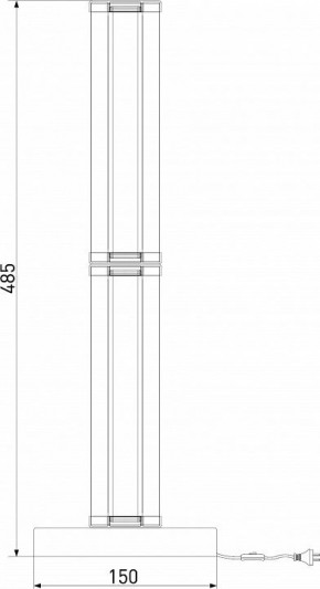 Настольная лампа декоративная Eurosvet Stark 80536/1 латунь в Качканаре - kachkanar.mebel24.online | фото 6